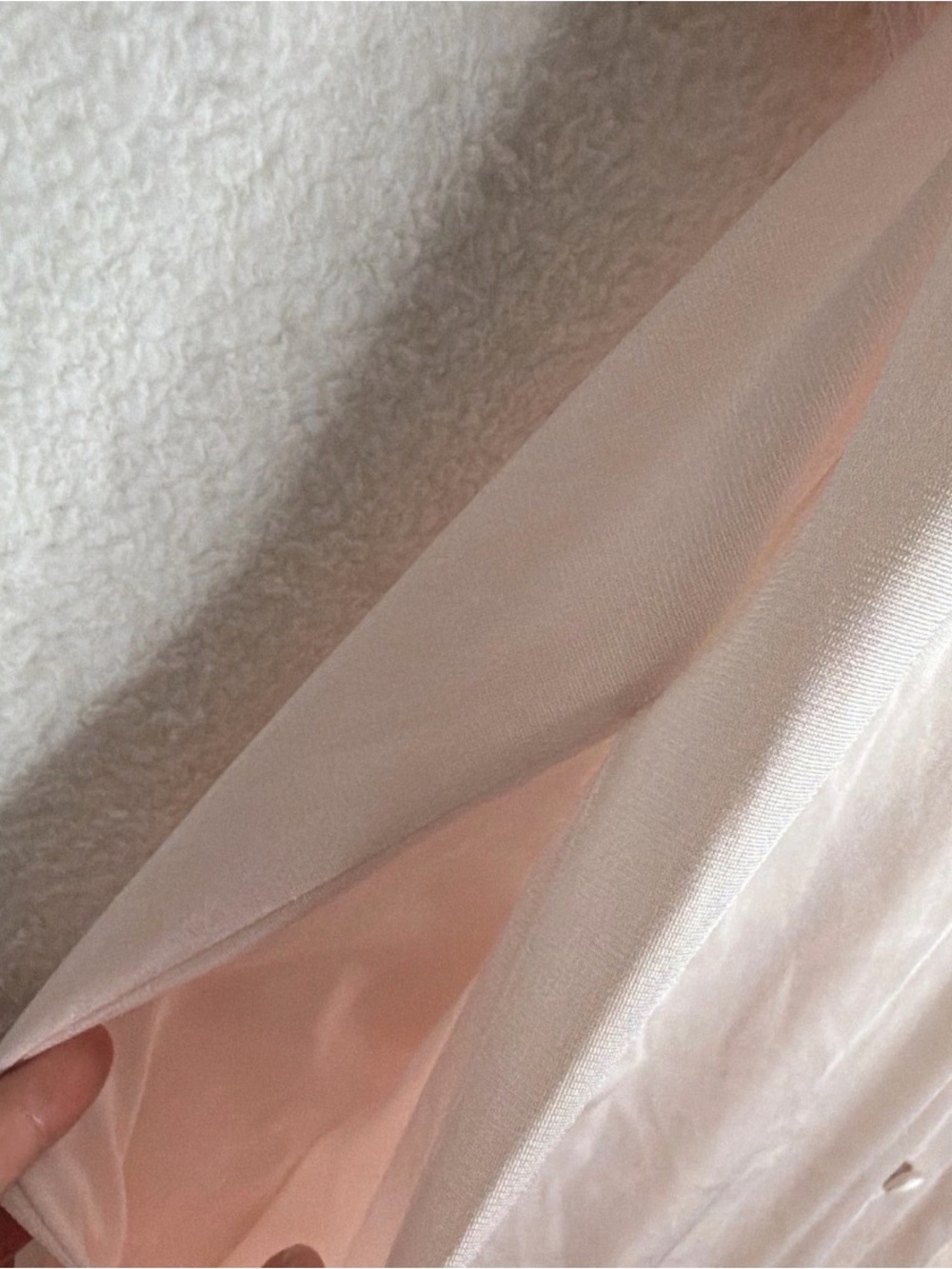 Vintage Pink Nylon Lace Button Front Nightgown | Cottagecore Coquette - Picture 6 of 10